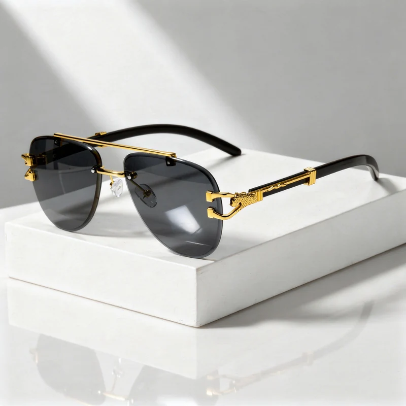 Lunettes de Soleil Sans Monture