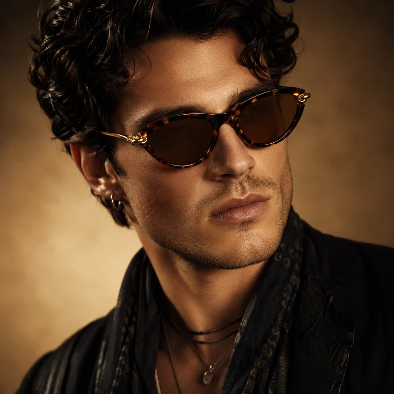 Lunettes de Soleil Chaîne