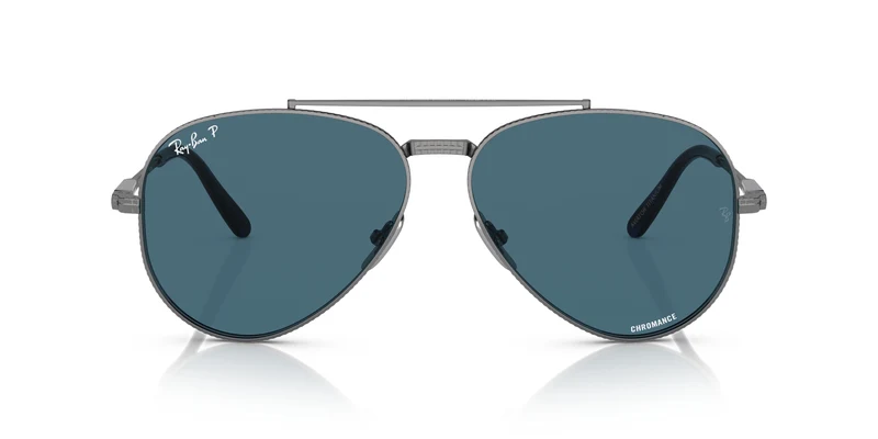 Ray-Ban RB8225 AVIATOR TITANIUM 3142S2 58